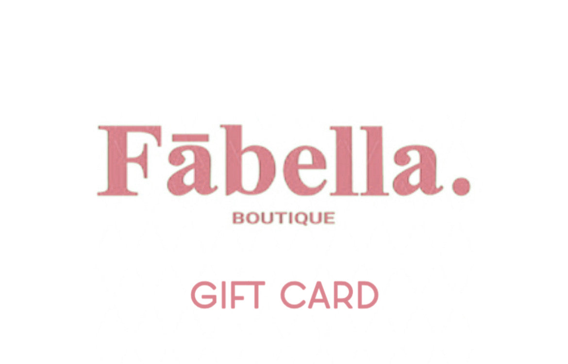 Giftcard Fābella.