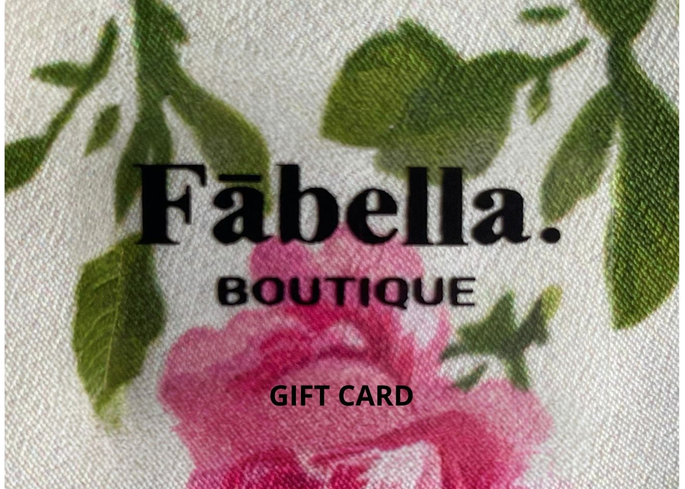 Giftcard Fābella.