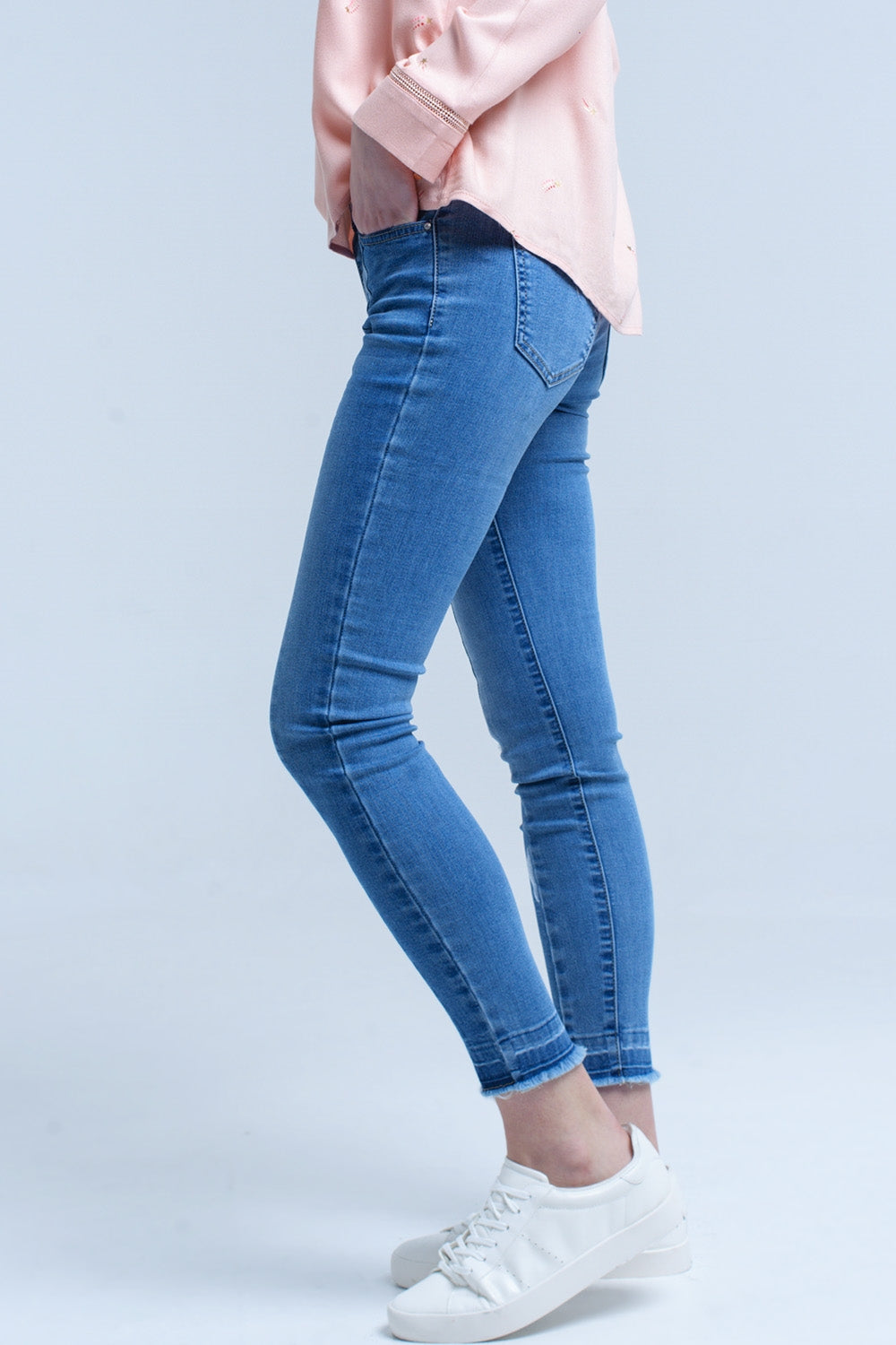 Jeans bicolore denim
