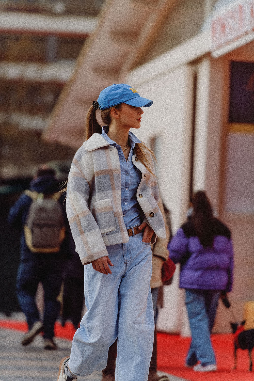 Jeans Boyfriend Stretchy Barrel in lavaggio chiaro