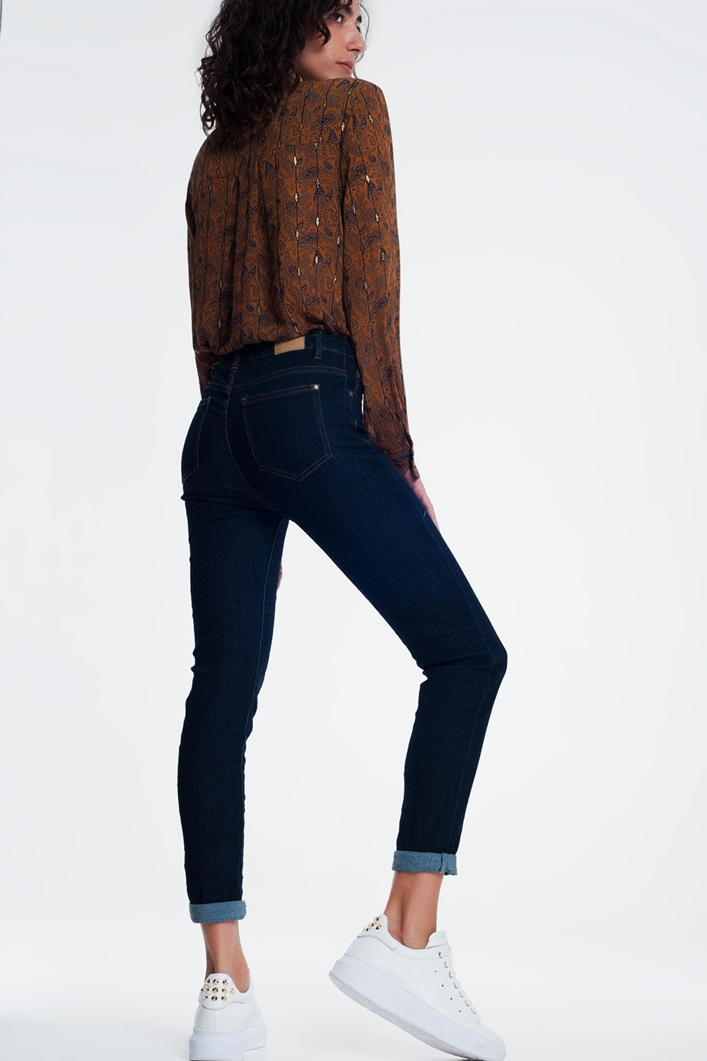 Jeans classici blu inchiostro