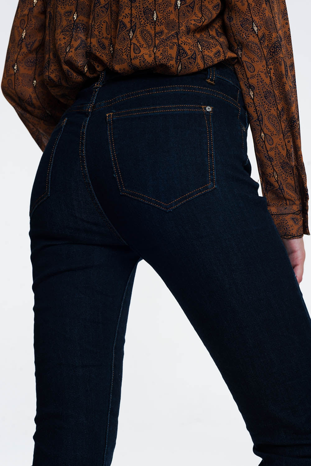 Jeans classici blu inchiostro
