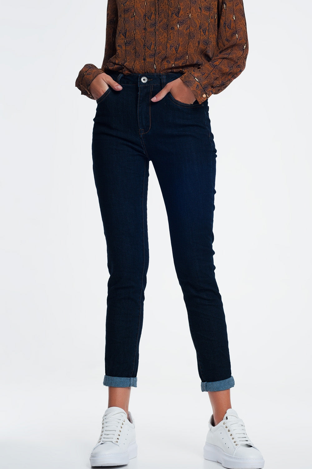 Jeans classici blu inchiostro