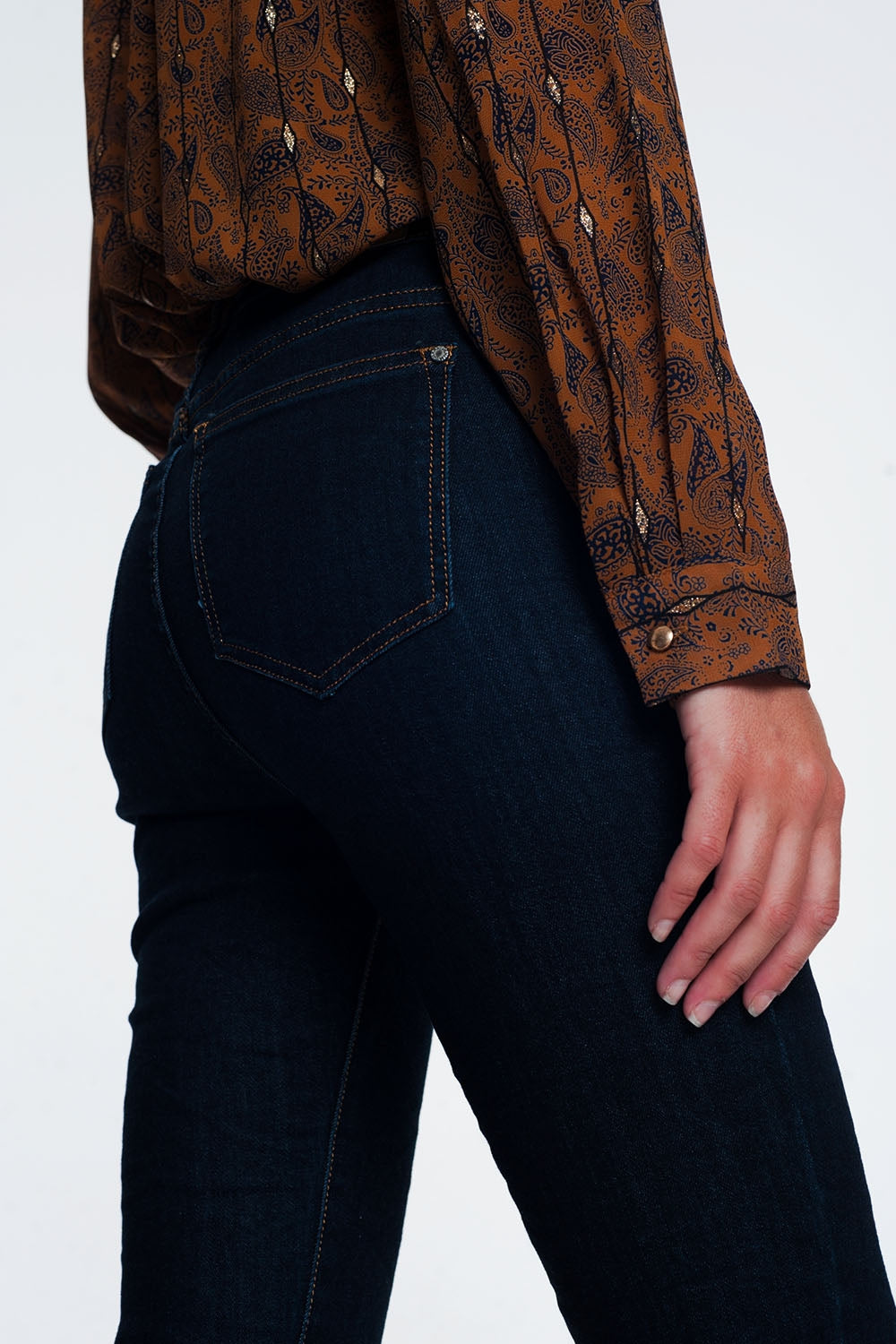 Jeans classici blu inchiostro
