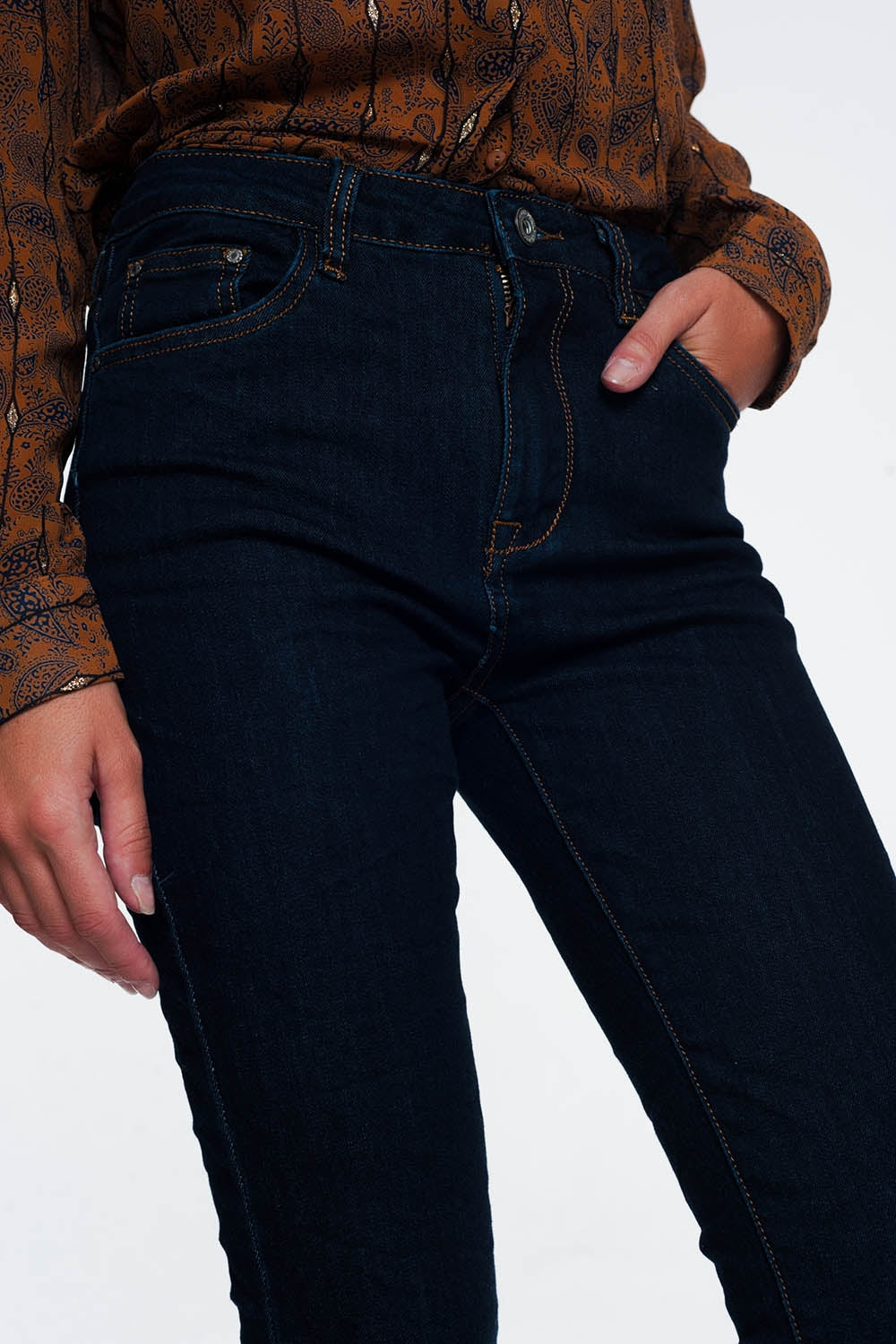 Jeans classici blu inchiostro