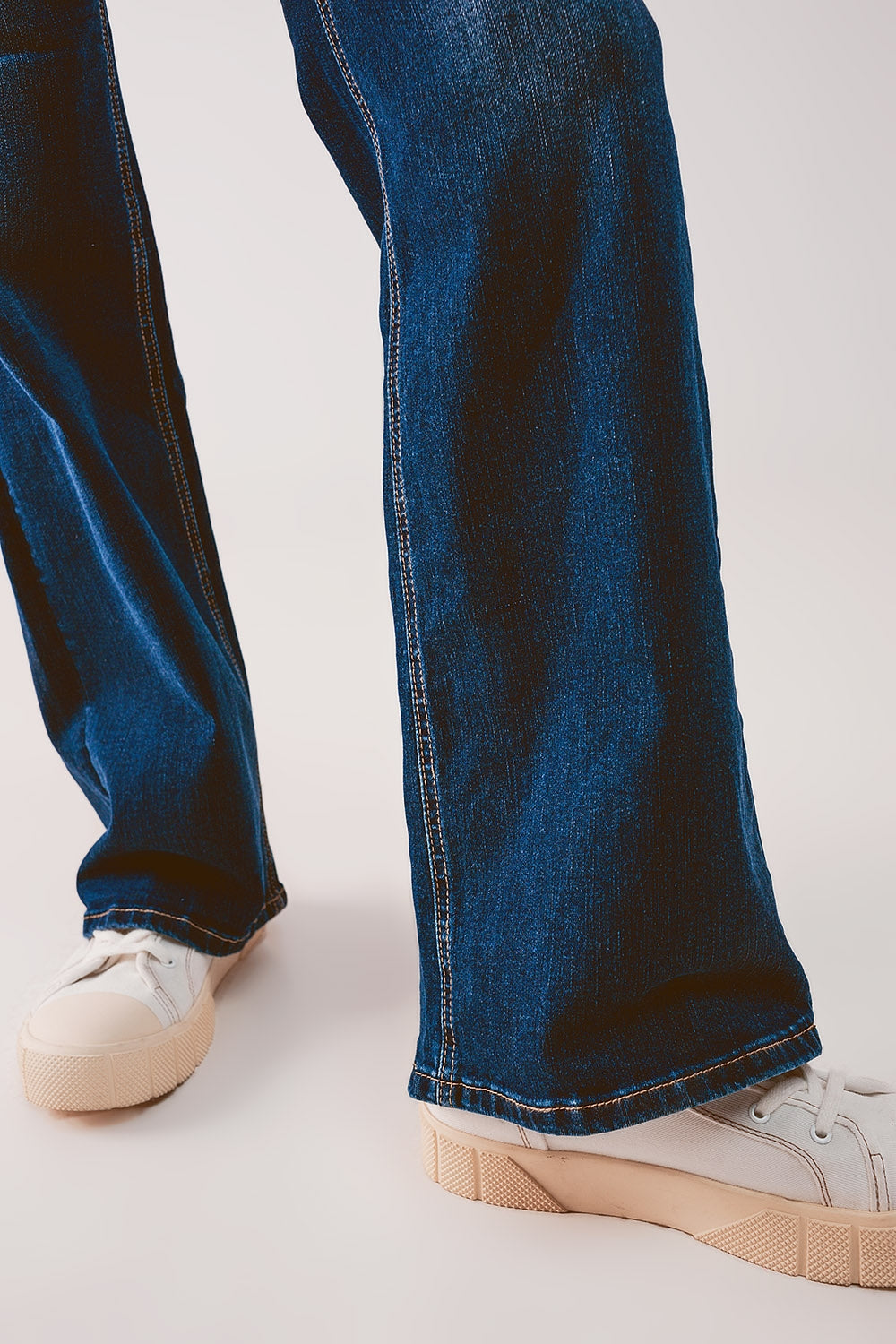Jeans dritti anni 90 blu