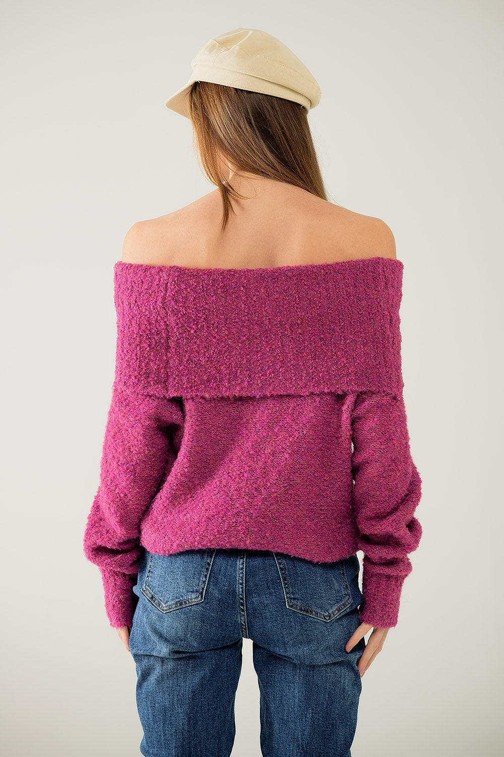 Jeans skinny elasticizzati con cinque tasche in lavaggio scuro