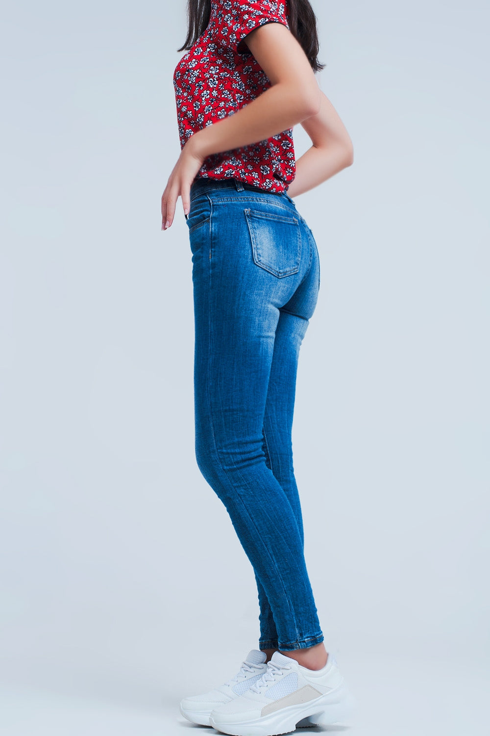 Jeans skinny Lavaggio Medio