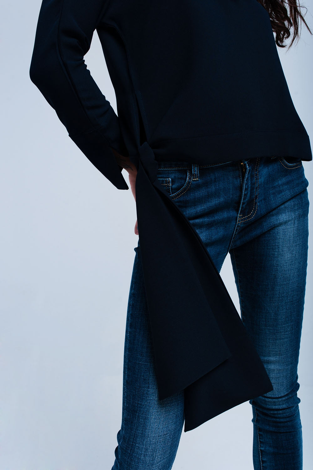 Maglia a nodo navy