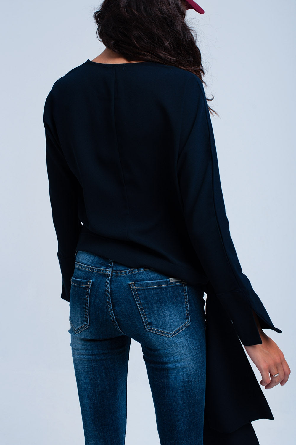 Maglia a nodo navy