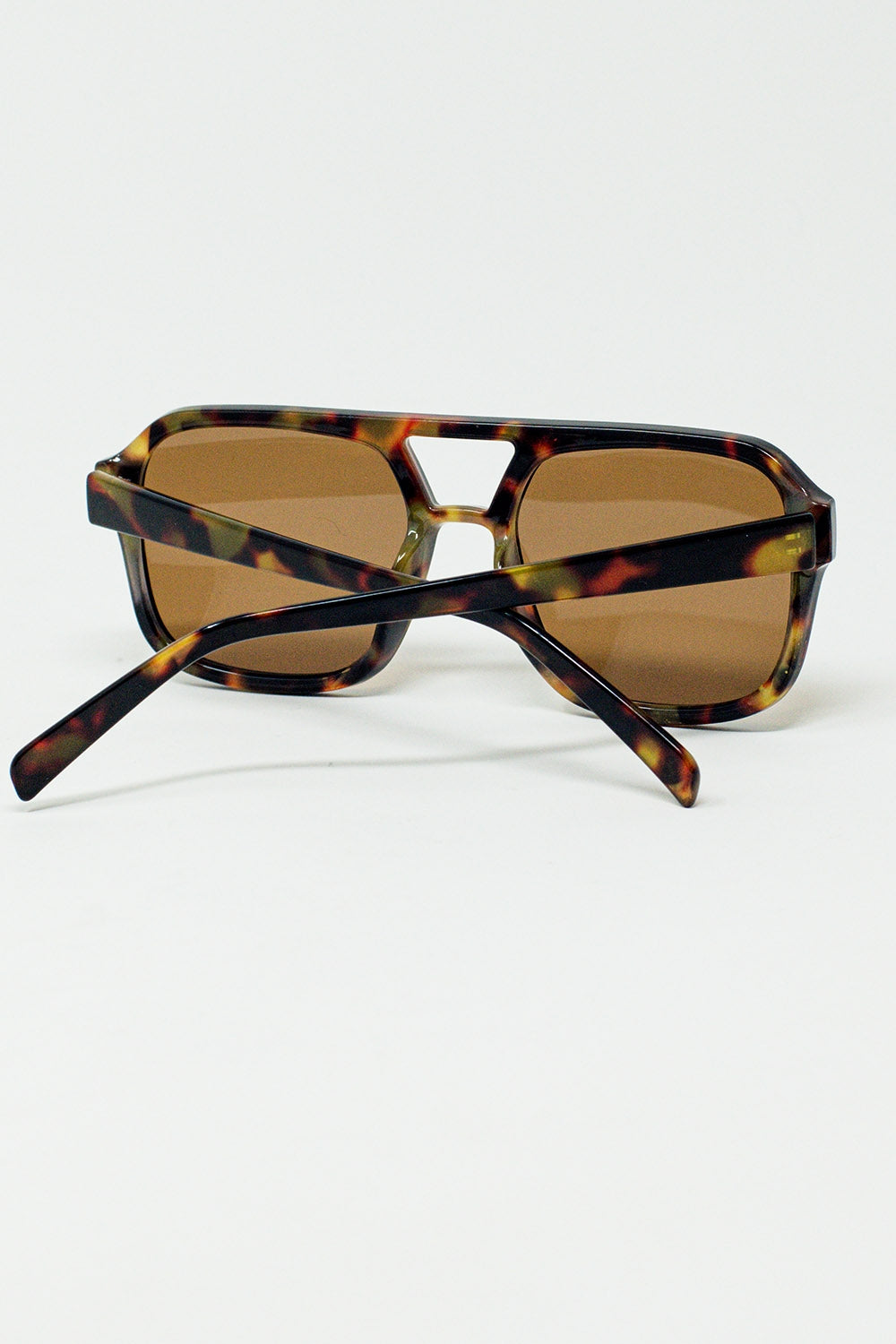 Occhiali da sole Aviator 70´s con guscio tartarugato