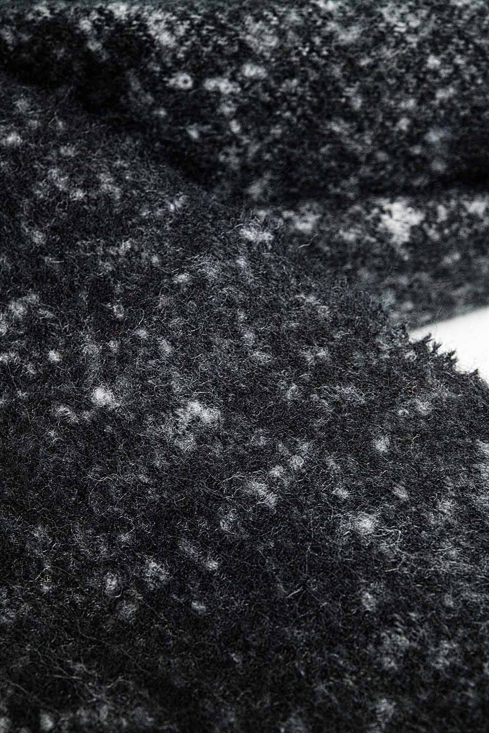 Sciarpa nera molto morbida