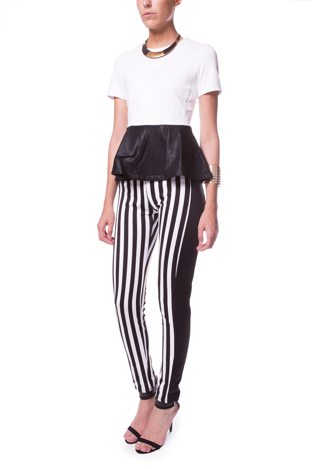 Strisce leggings