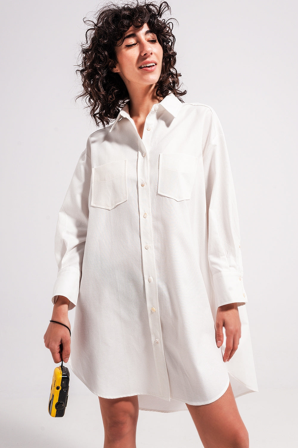 Camicia oversize bianca