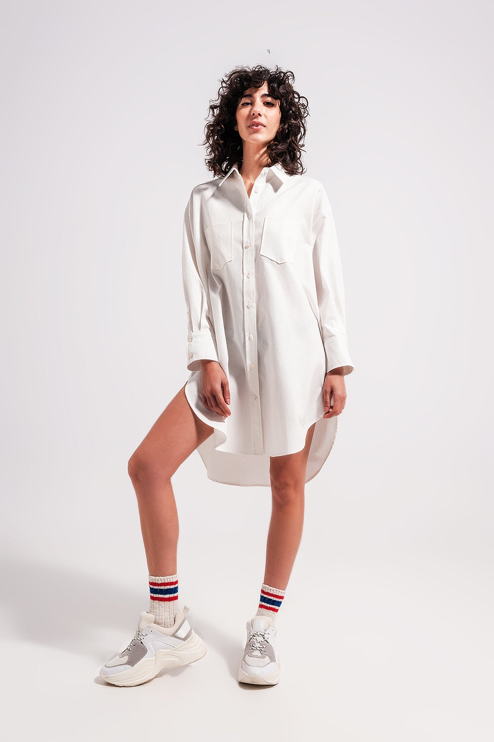 Camicia oversize bianca