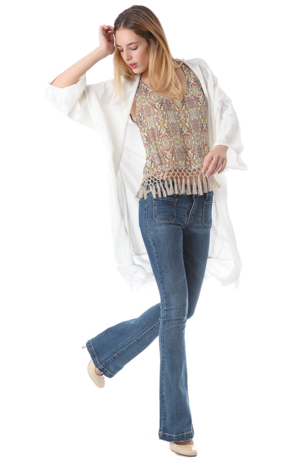 Cappotto lungo en crochet