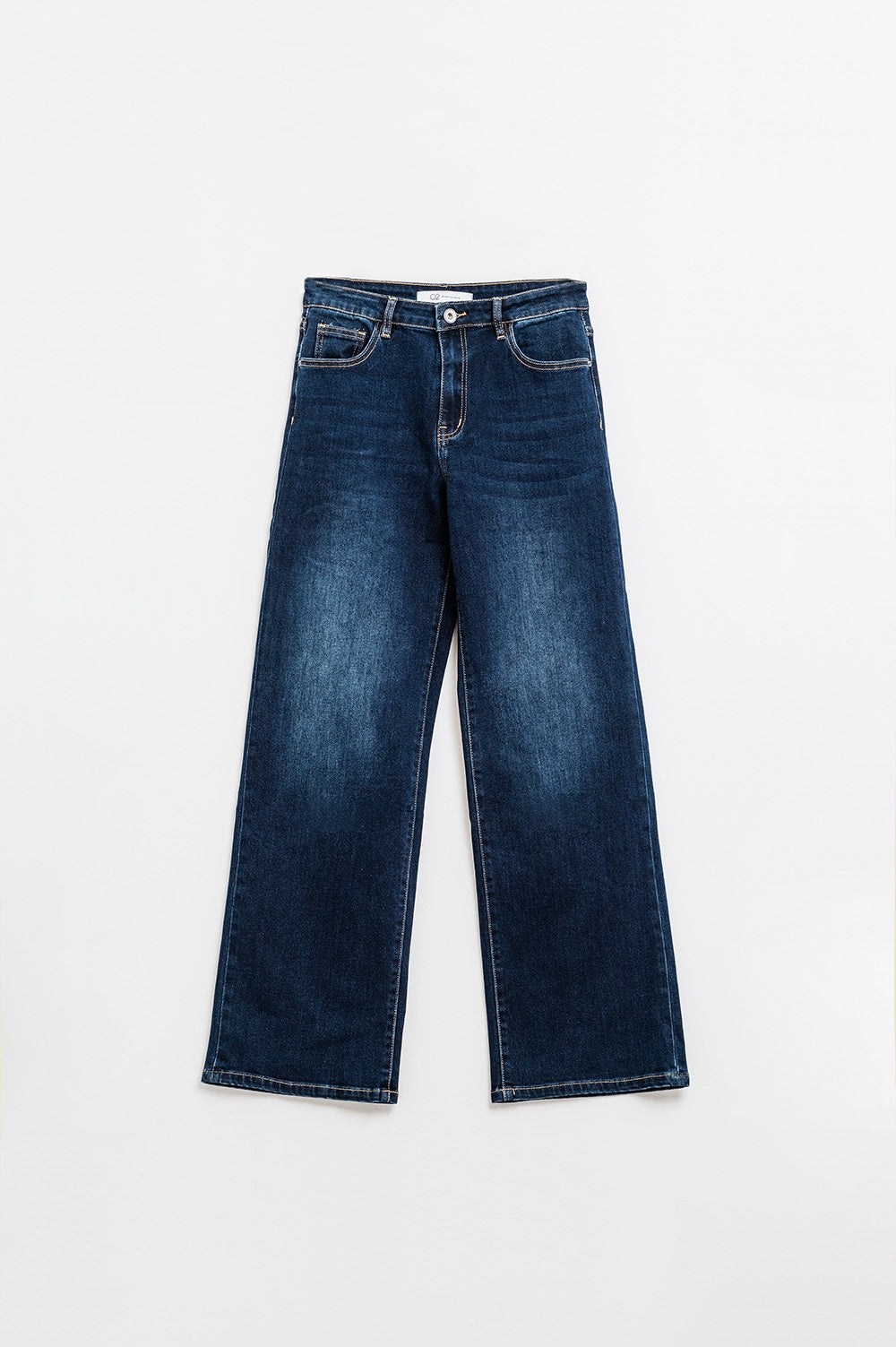 Jeans a gamba larga anni '90 con lavaggio scuro