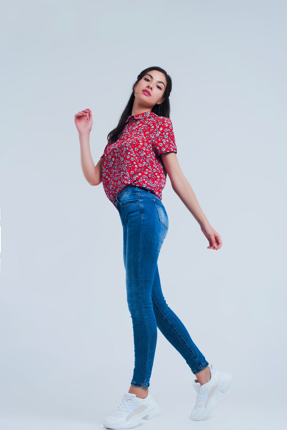 Jeans skinny Lavaggio Medio