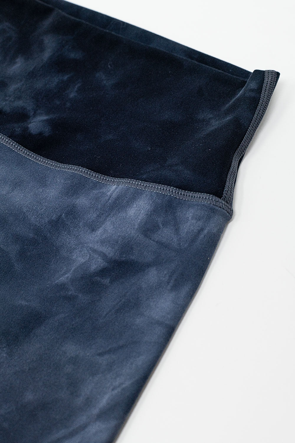 Leggings a vita alta Tie-Dye blu notte