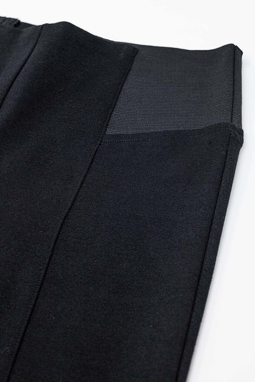 Leggings neri a vita alta