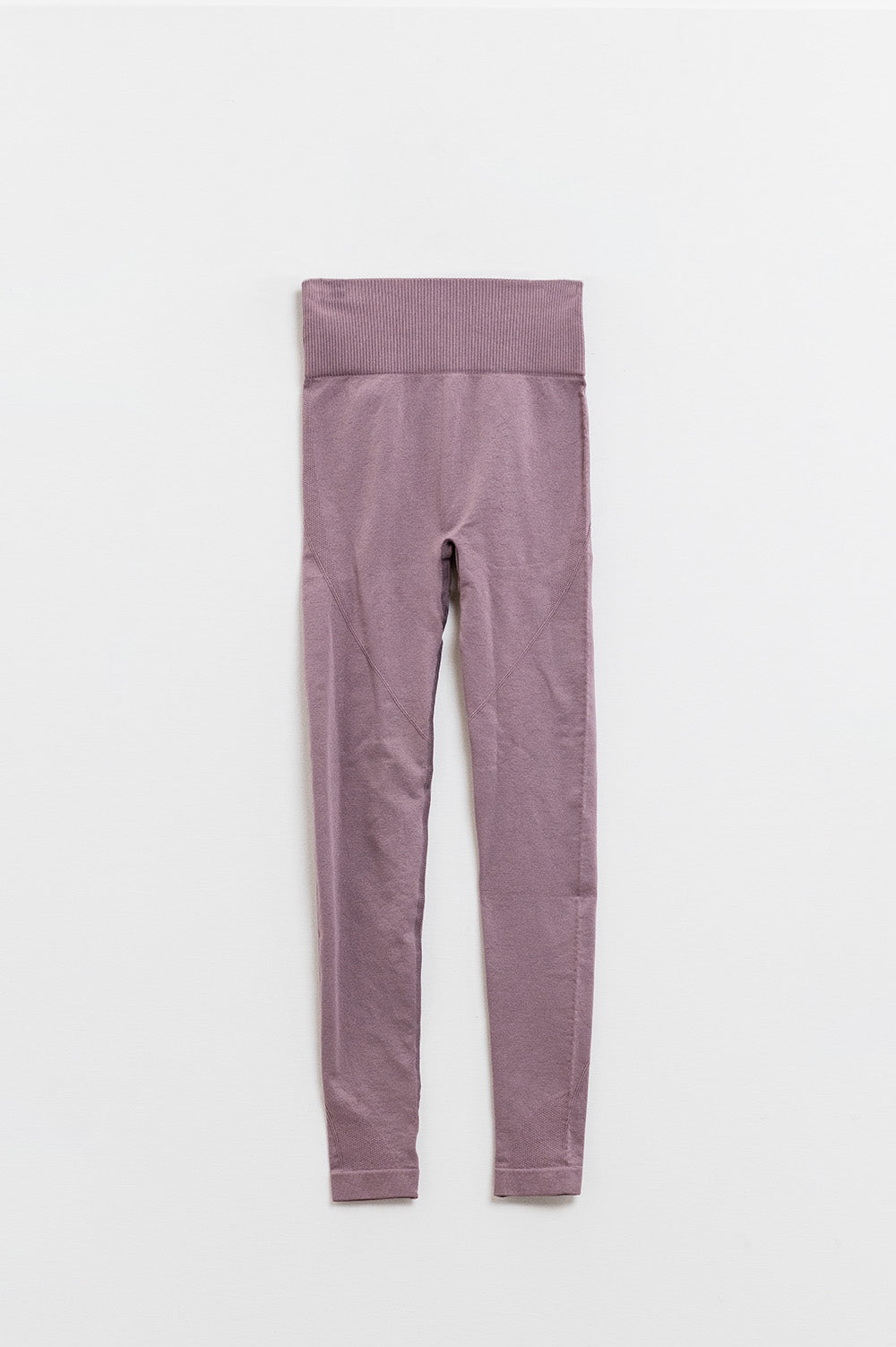 Q2 Leggings senza cuciture color malva